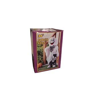 Vintage Kmart 36" Standing Ghost Trick-or-Treat Figure Halloween Porch Kids